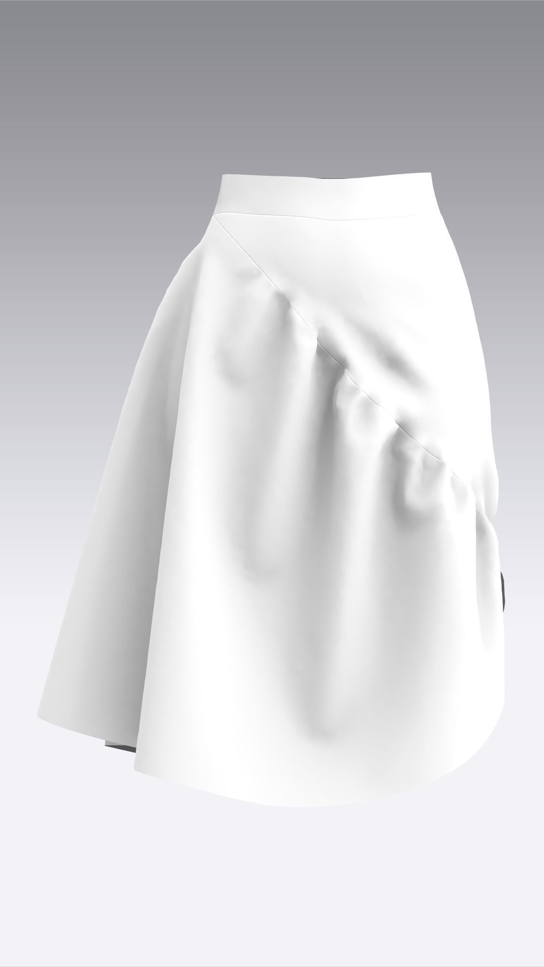 Skirt Outfits MD CLO 3D zprj project files 3D model_55