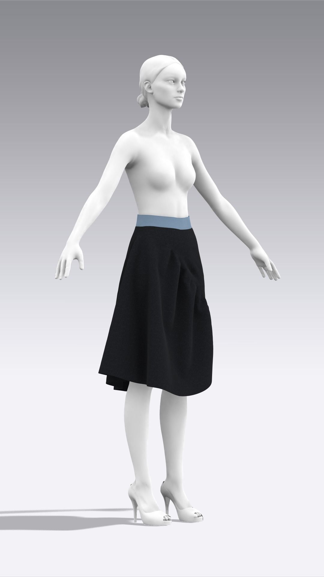 Skirt Outfits MD CLO 3D zprj project files 3D model_67