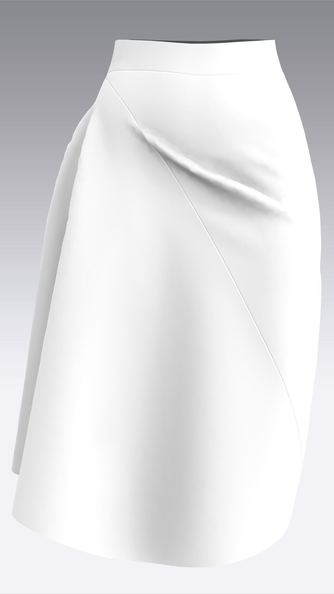 Skirt Outfits MD CLO 3D zprj project files 3D model_34