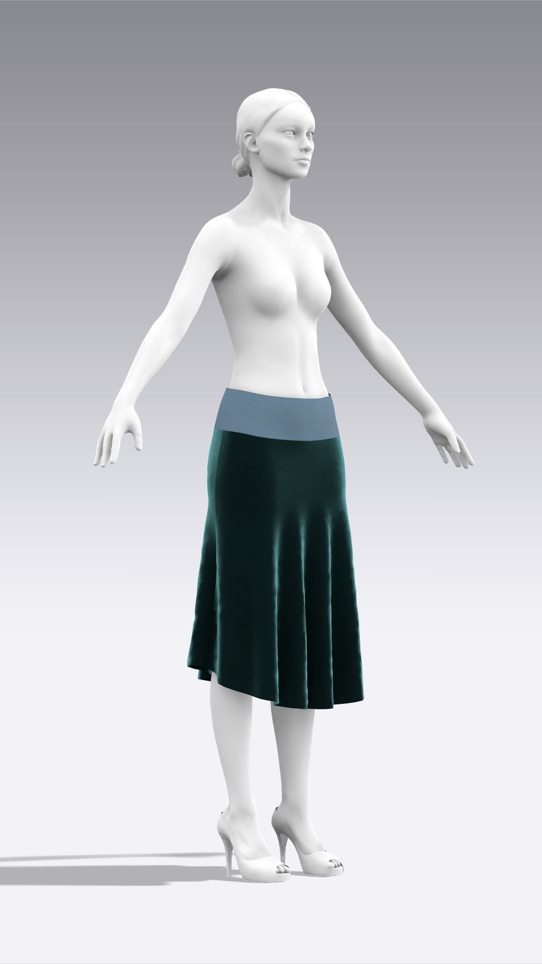 Skirt Outfits MD CLO 3D zprj project files 3D model_64