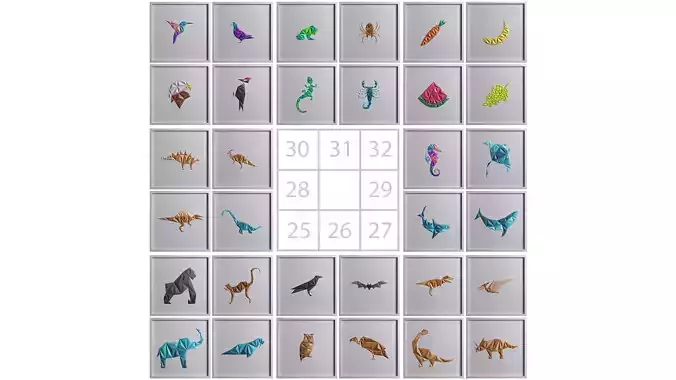 Paper Art Work Collection 4 