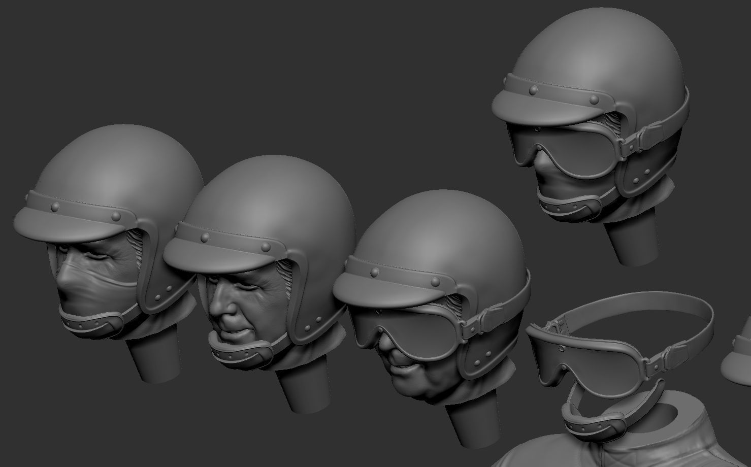 Jack Brabham Car Driver 3D print model_5