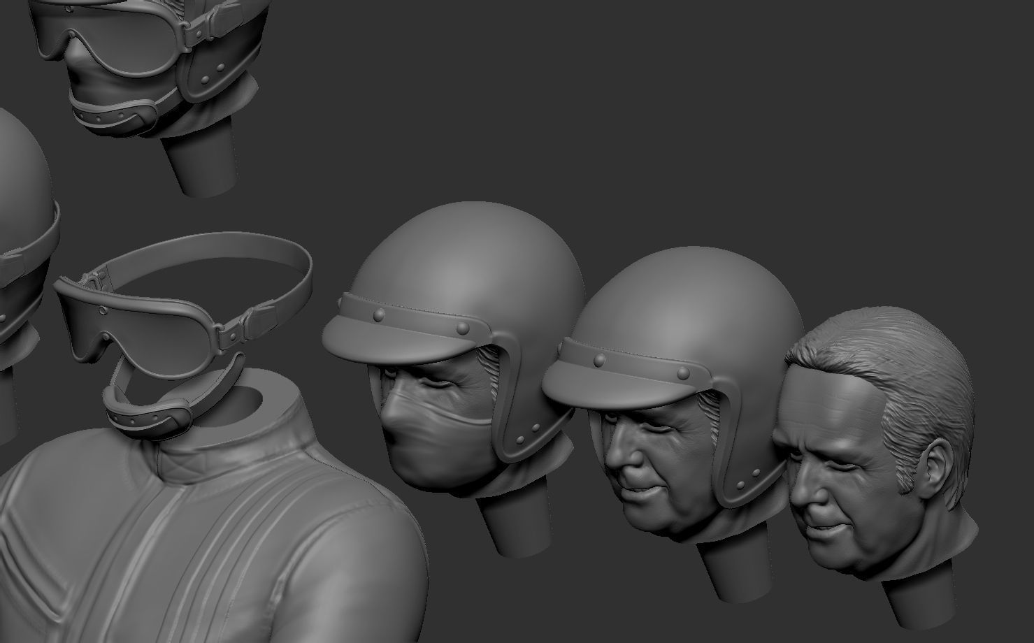 Jack Brabham Car Driver 3D print model_8