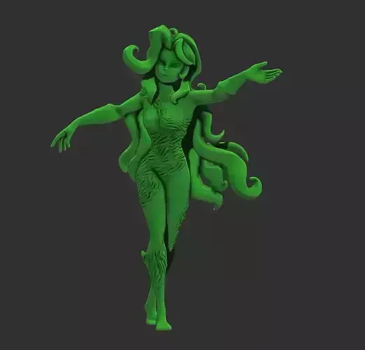  DC World s Collide - Poison Ivy Miniature