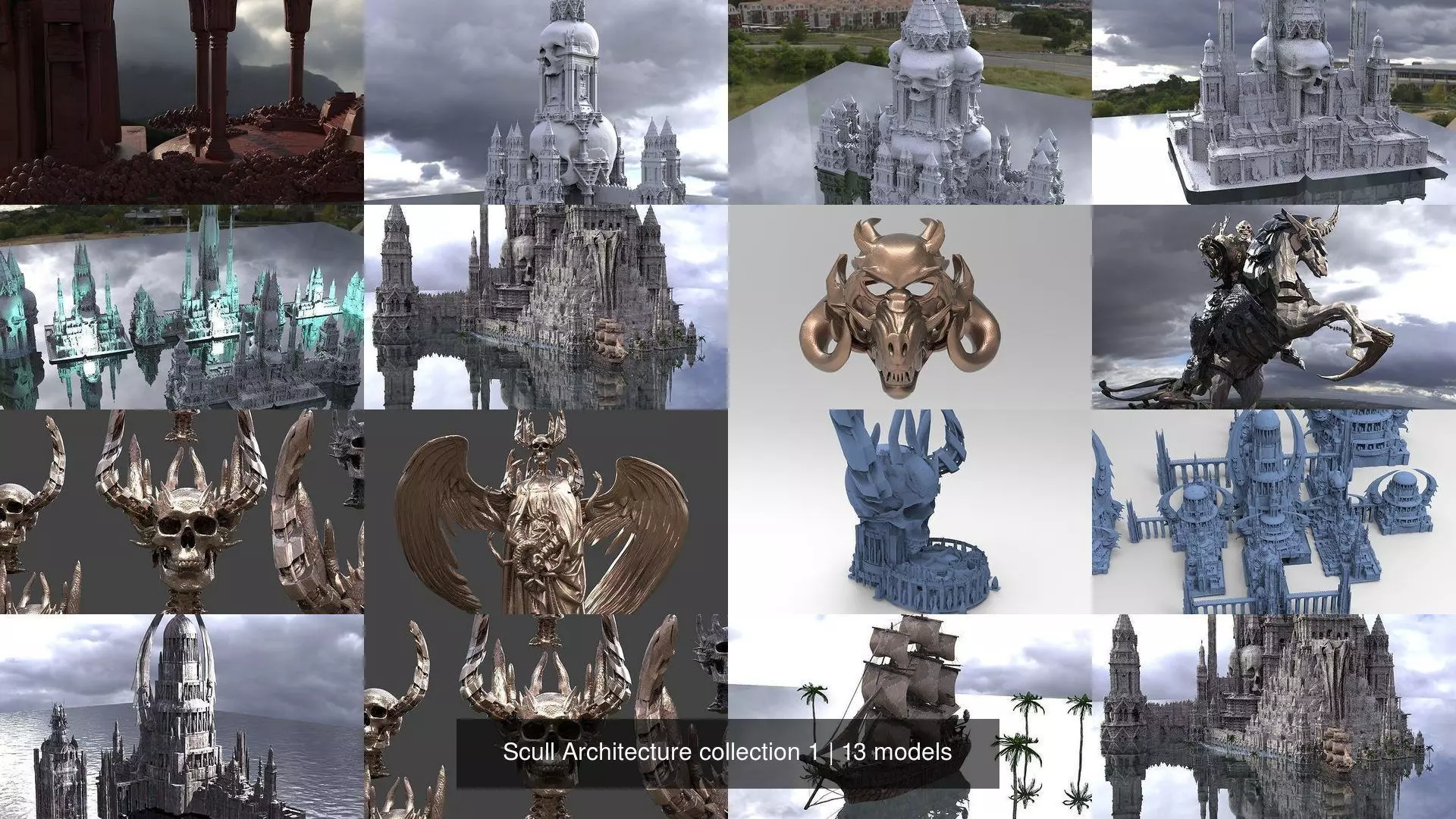 Scull Architecture collection 1 _1