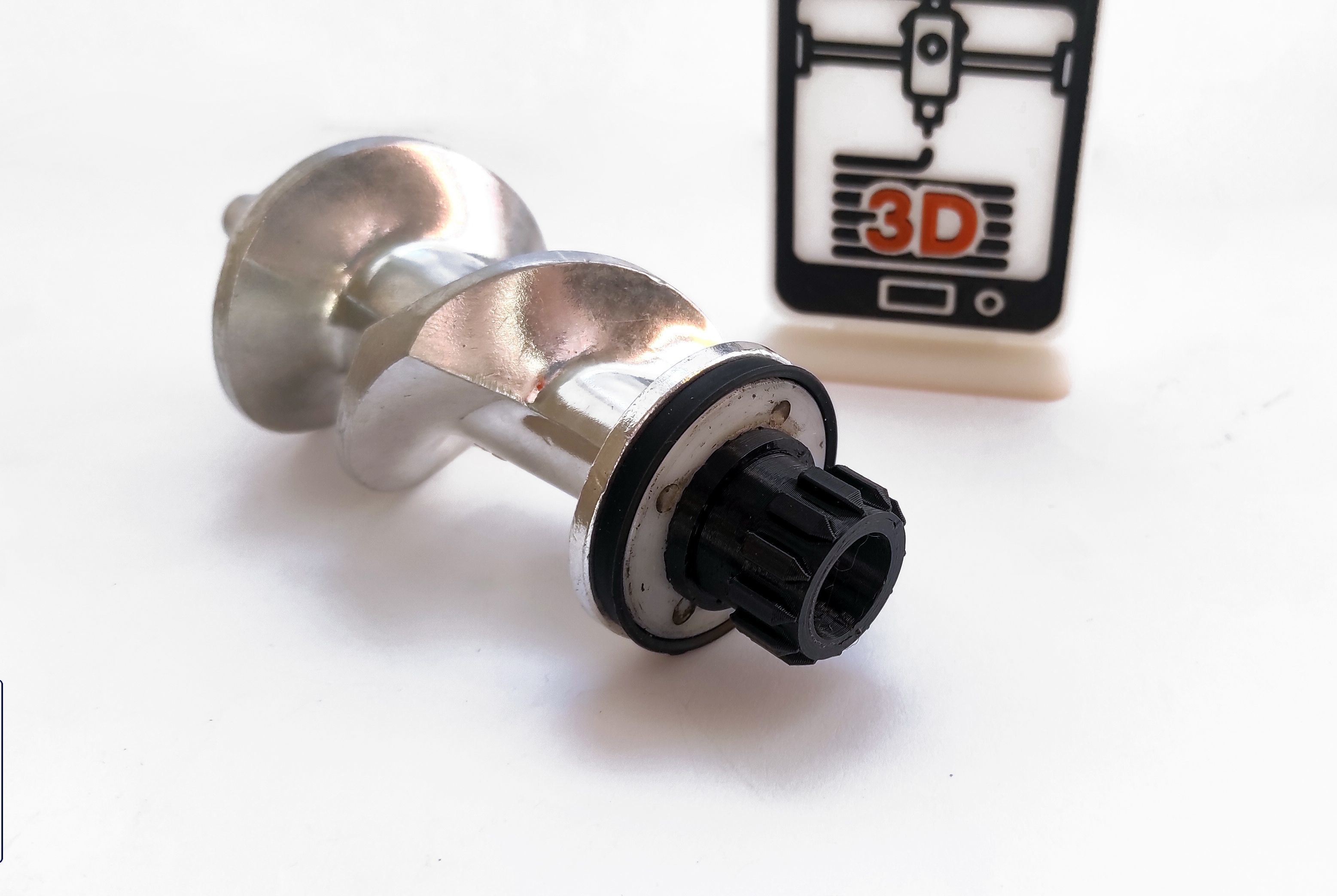 Meat Grinder Parts Gear Bosch MFW 45020 Siemens MW67440 3D print model_14