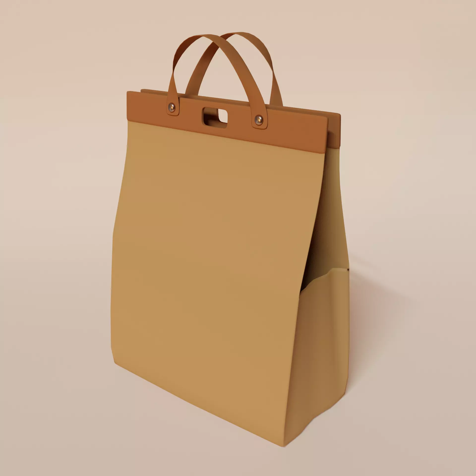 Paper Beg 2022-1 Free 3D model