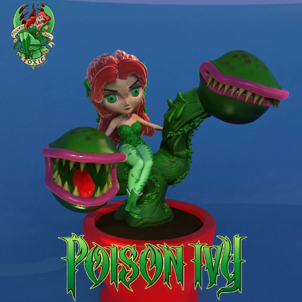 Poison Ivy 3D print model