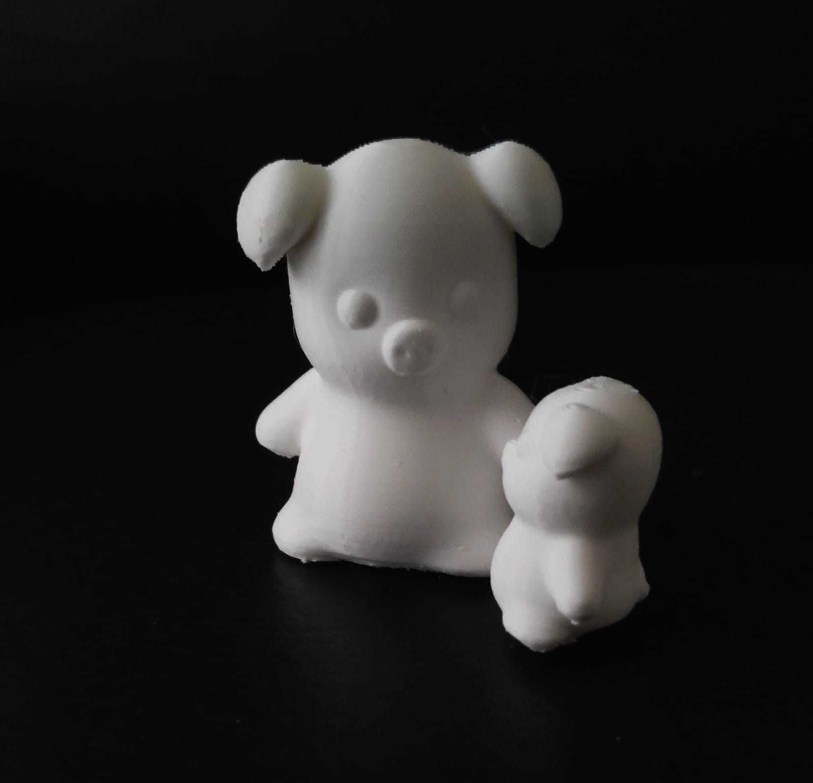 Pig and Baby Pig 3D print model_5