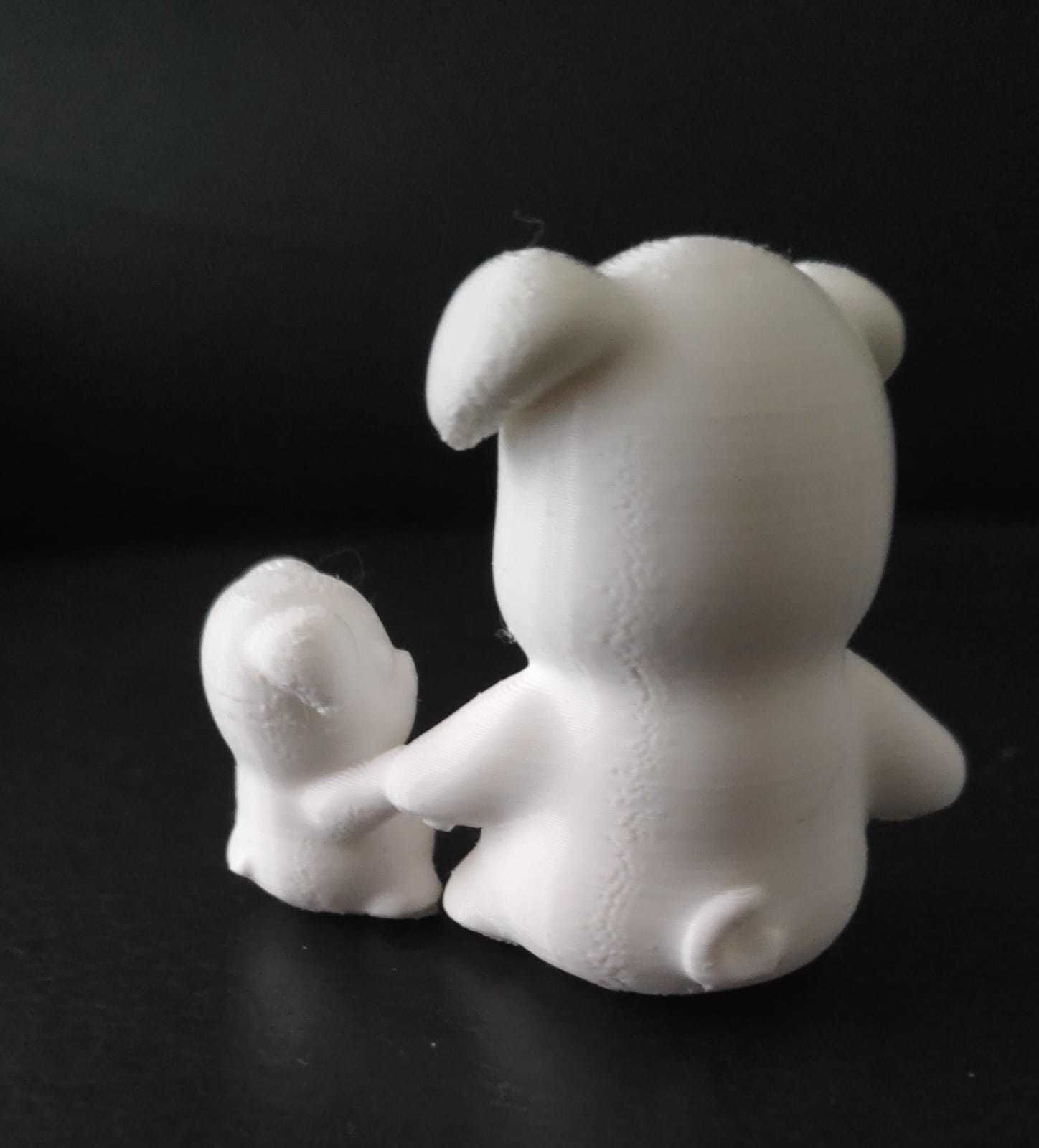 Pig and Baby Pig 3D print model_7