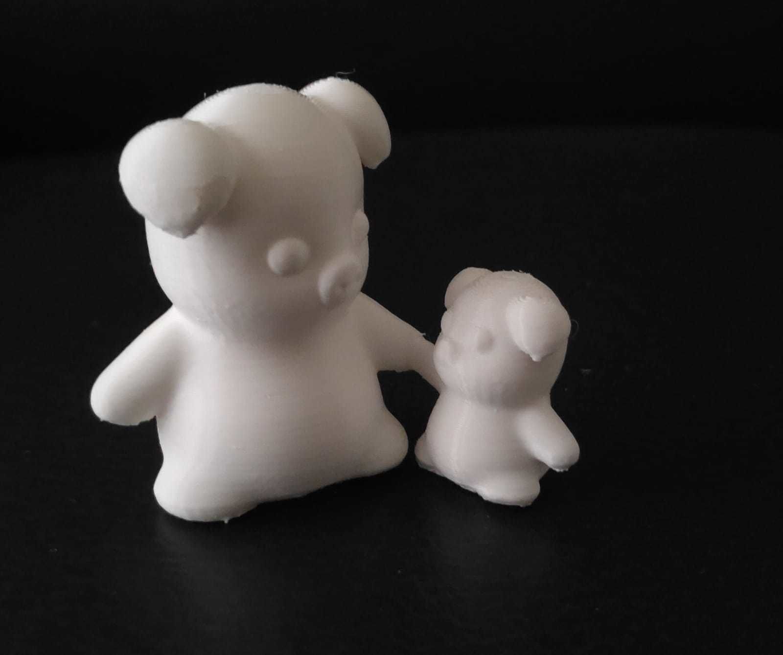 Pig and Baby Pig 3D print model_10