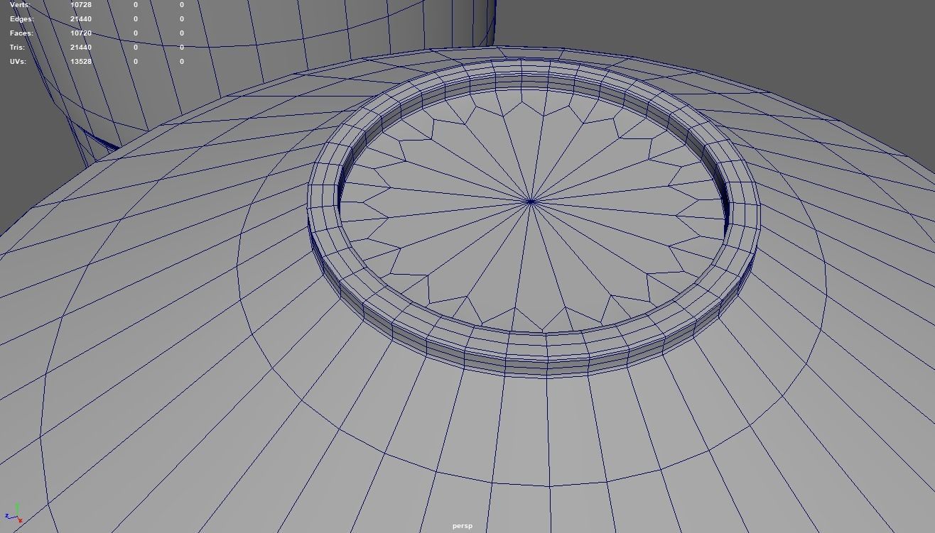 Bollards 01 Low-poly 3D model_11