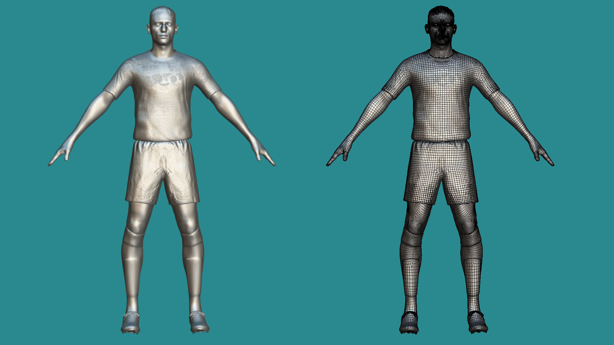 Richarlison Brazil Worldcup 2022 3D model_6