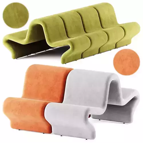 Dos a Dos Louvre Pierre Paulin by La Cividina