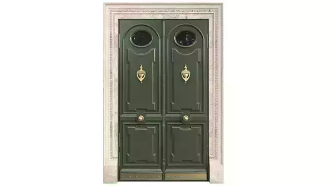 Entrance classic door 87