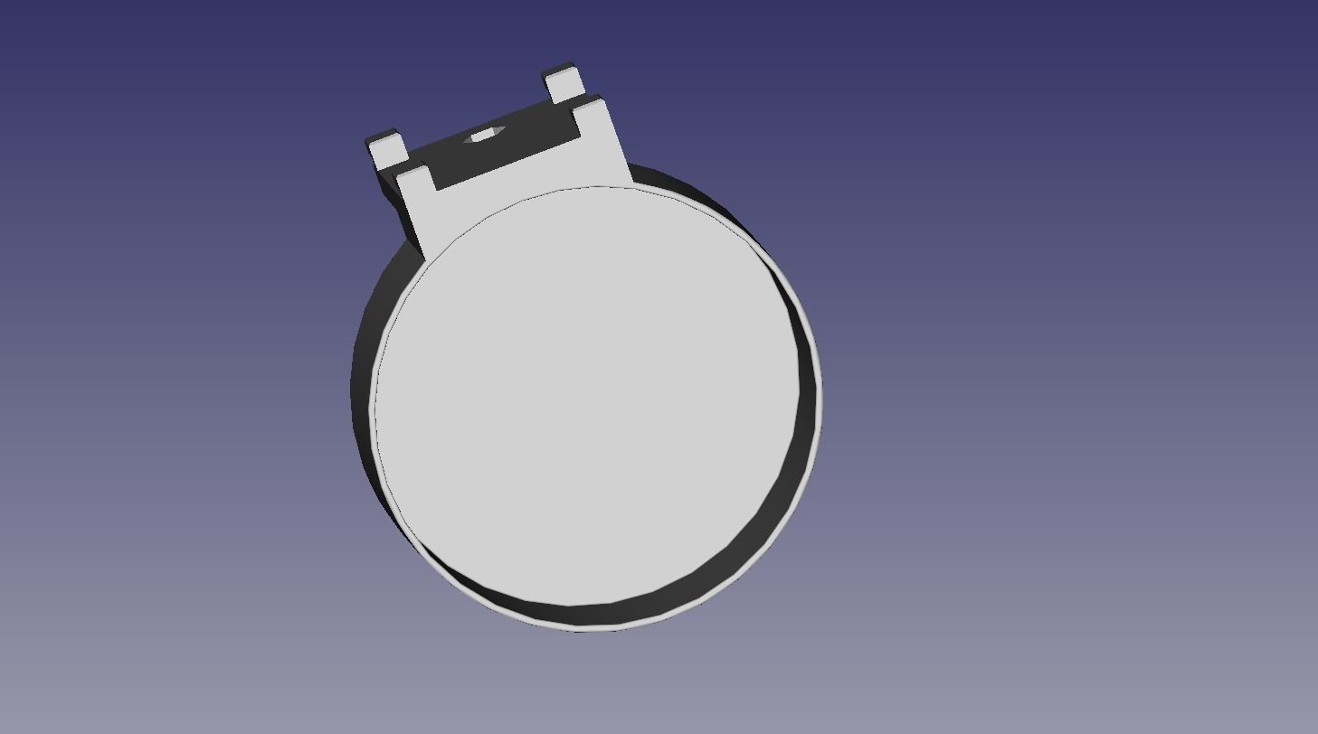 Bowl toolholder for square hole pegboard 3D print model_19