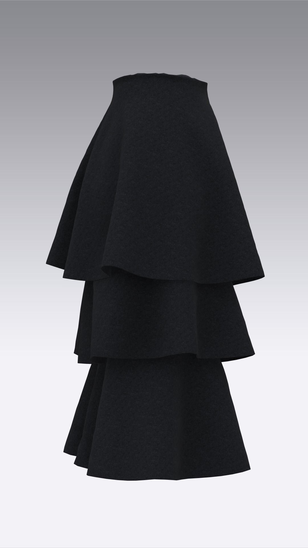 Skirt Outfits MD CLO 3D zprj project files 3D model_33