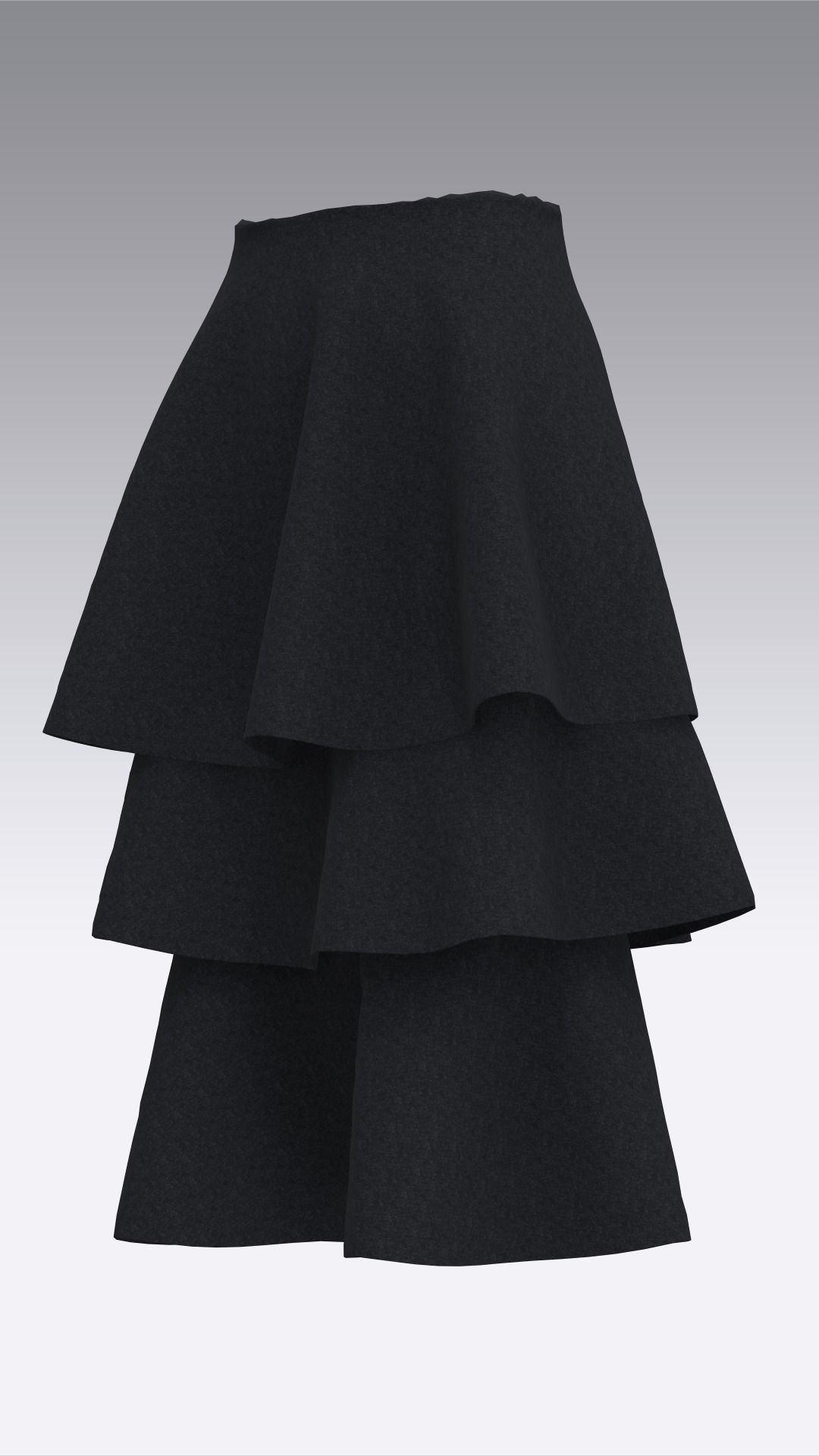 Skirt Outfits MD CLO 3D zprj project files 3D model_32