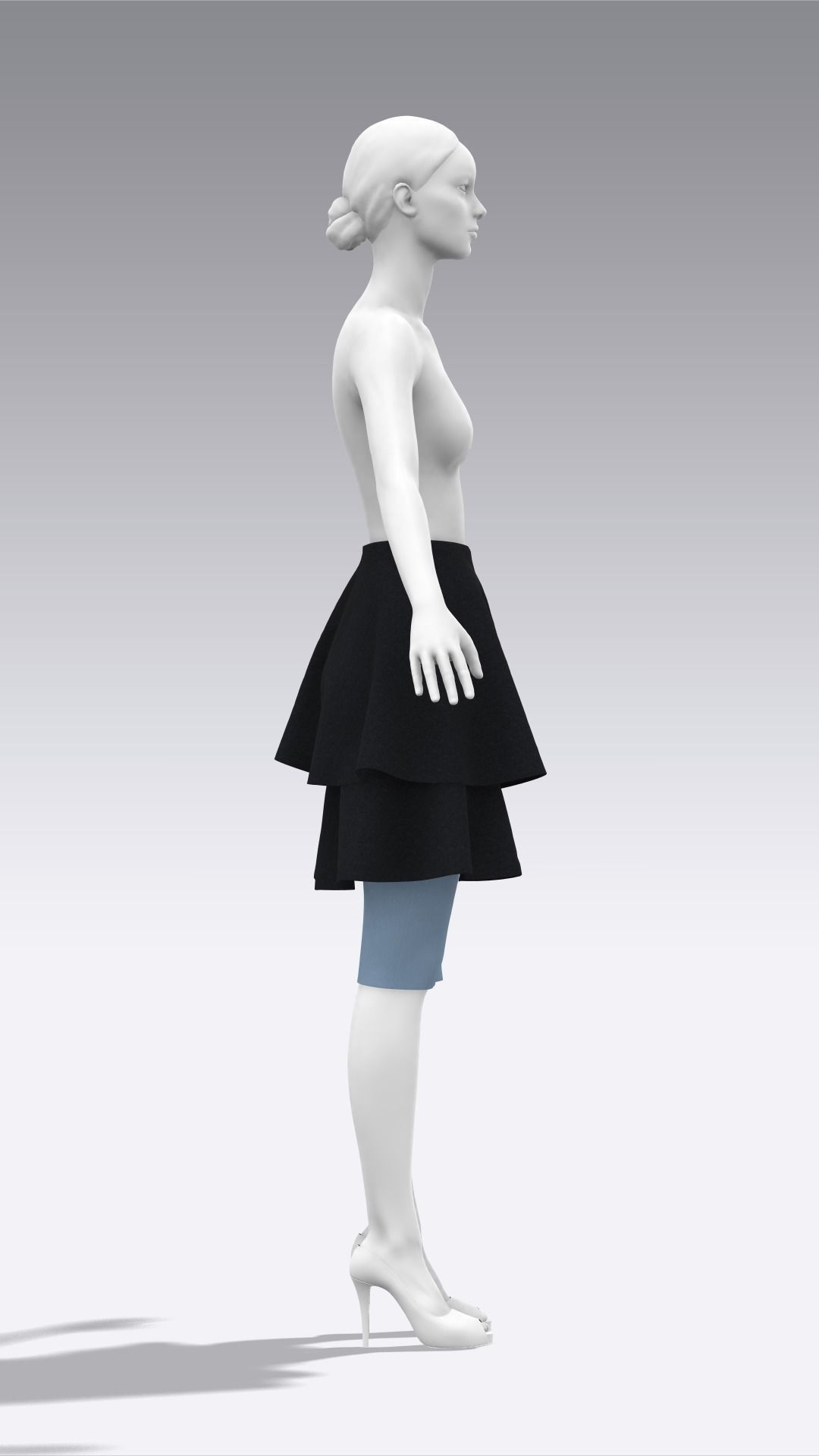 Skirt Outfits MD CLO 3D zprj project files 3D model_79