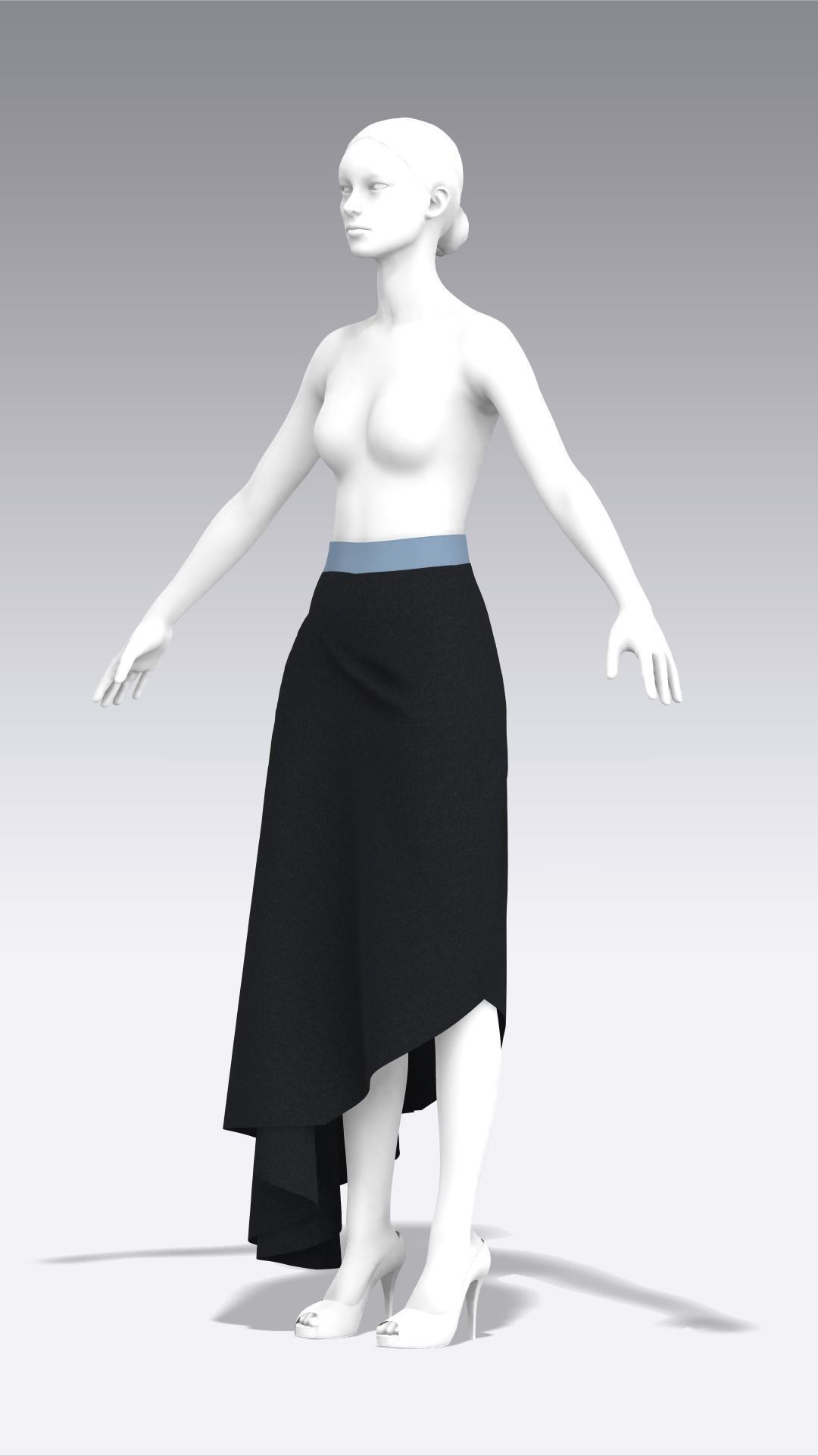 Skirt Outfits MD CLO 3D zprj project files 3D model_94