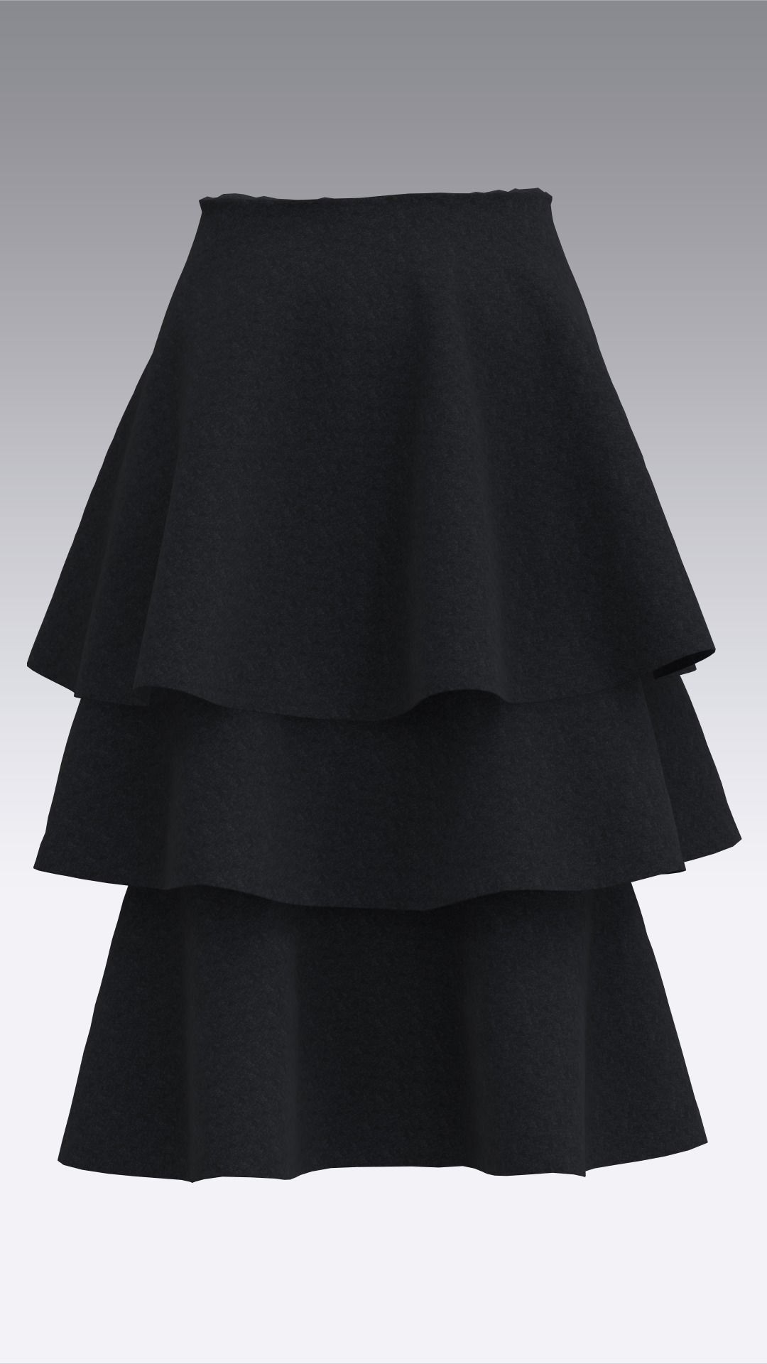 Skirt Outfits MD CLO 3D zprj project files 3D model_45