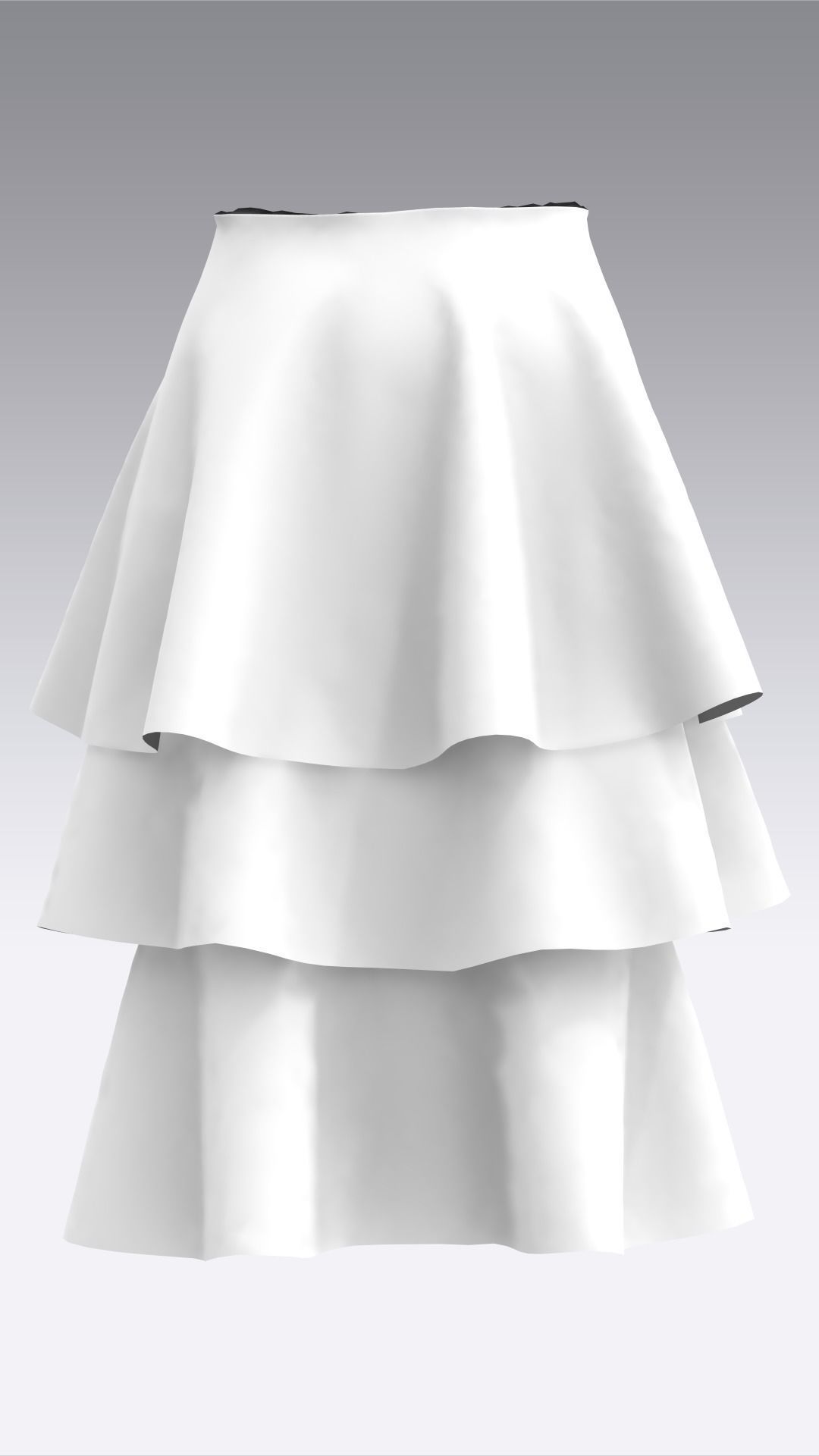 Skirt Outfits MD CLO 3D zprj project files 3D model_58