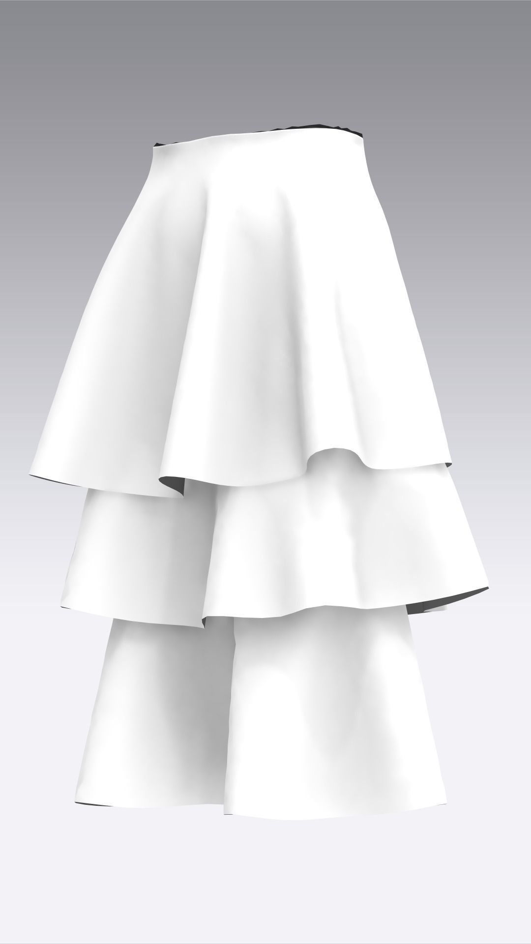 Skirt Outfits MD CLO 3D zprj project files 3D model_50
