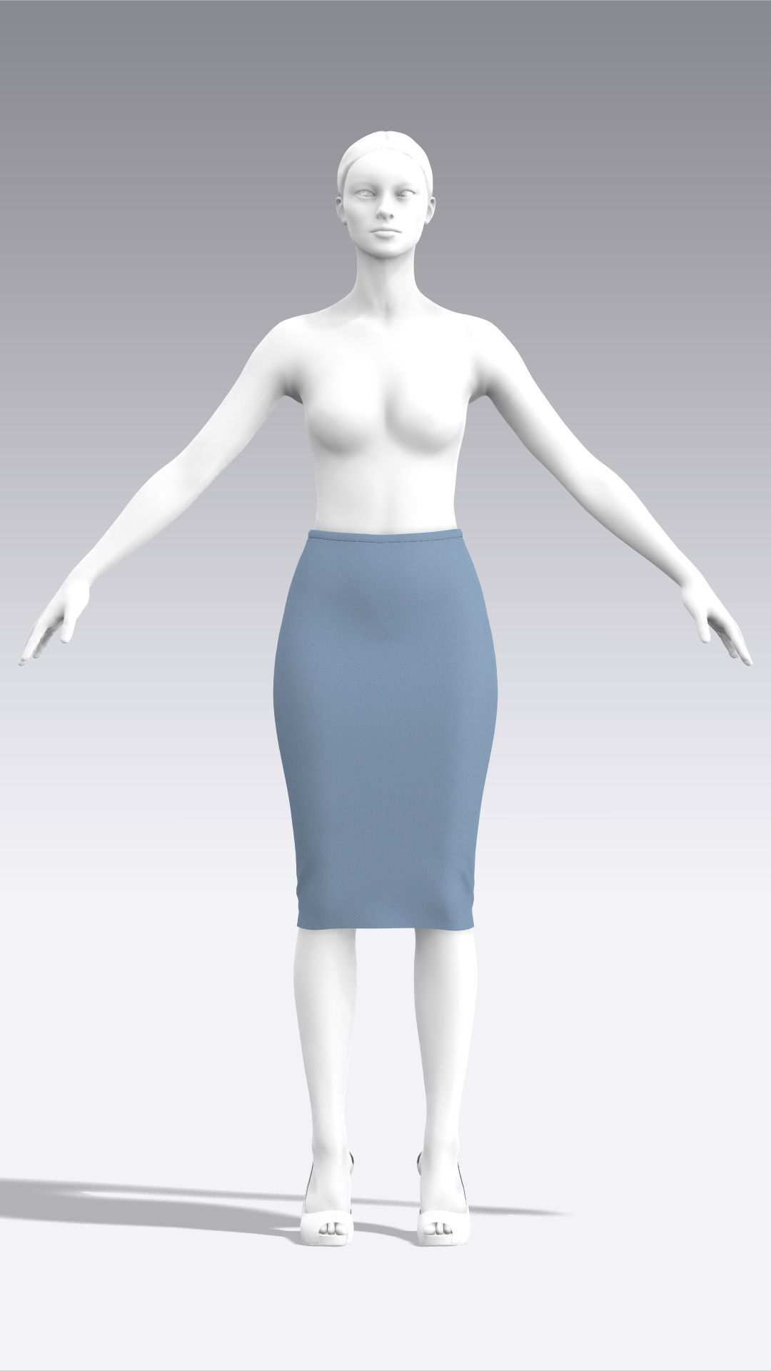 Skirt Outfits MD CLO 3D zprj project files 3D model_75