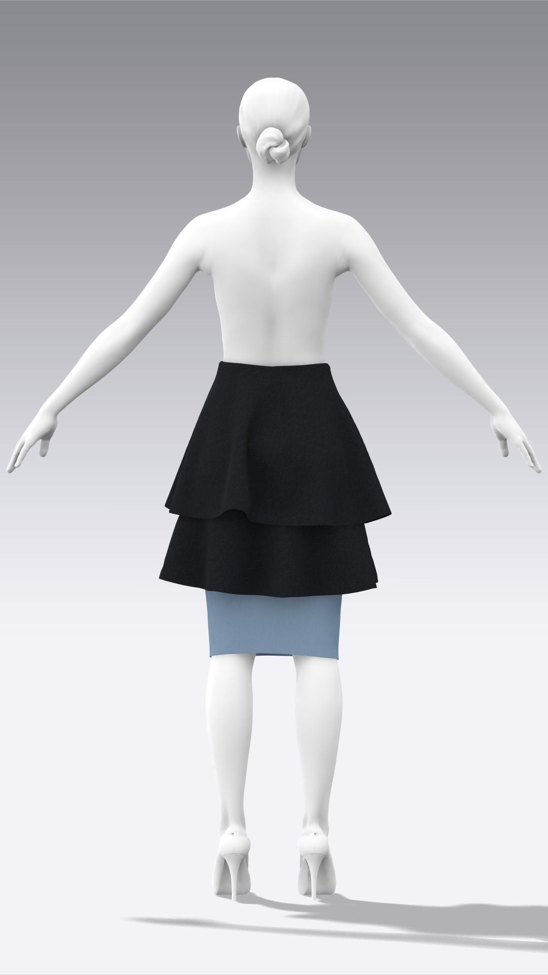 Skirt Outfits MD CLO 3D zprj project files 3D model_92