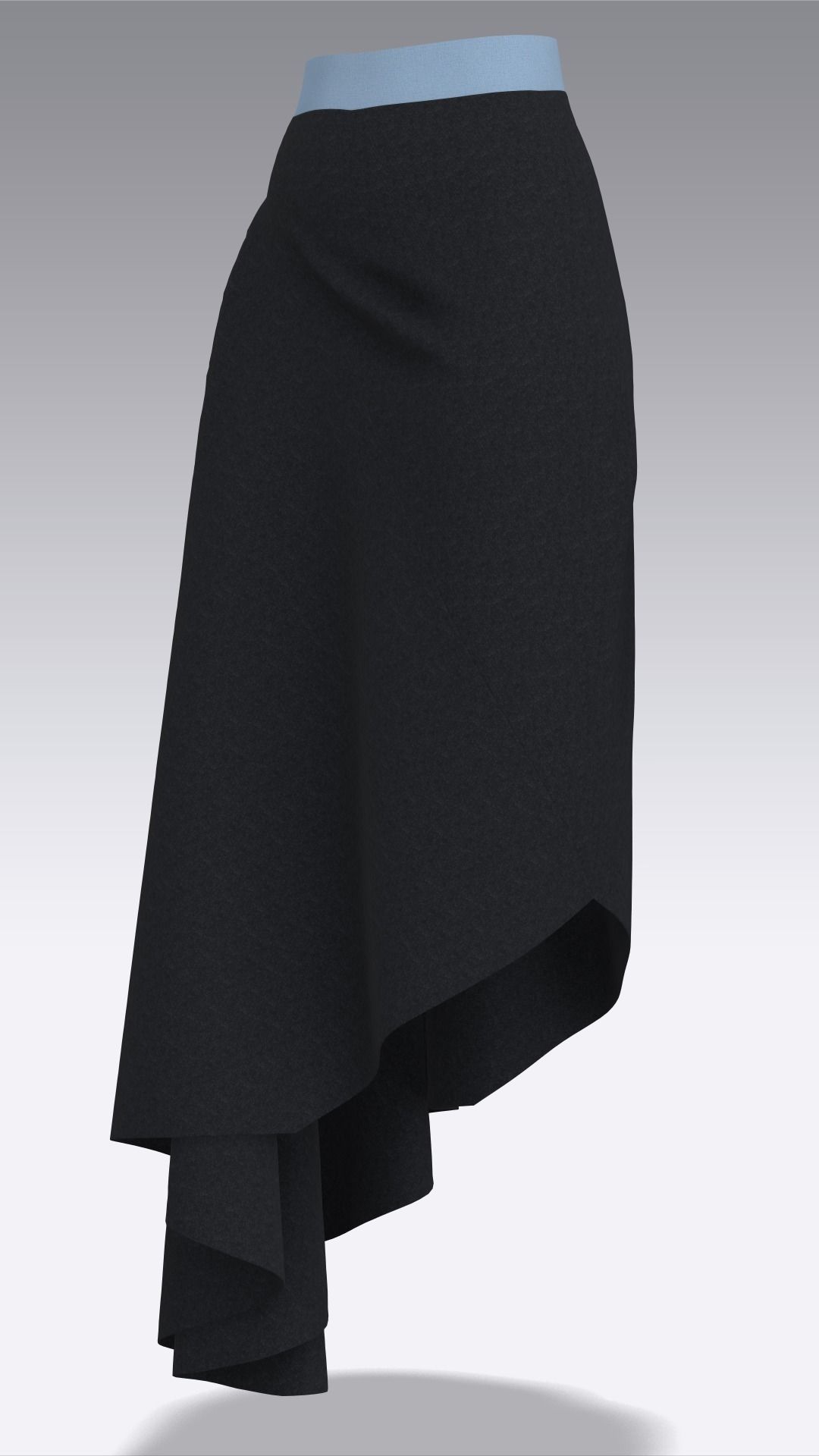 Skirt Outfits MD CLO 3D zprj project files 3D model_23