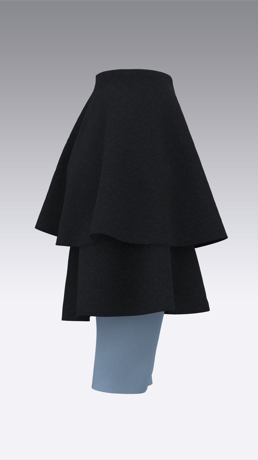 Skirt Outfits MD CLO 3D zprj project files 3D model_27