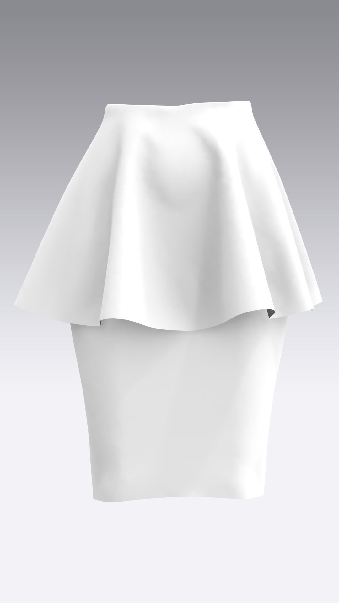 Skirt Outfits MD CLO 3D zprj project files 3D model_60