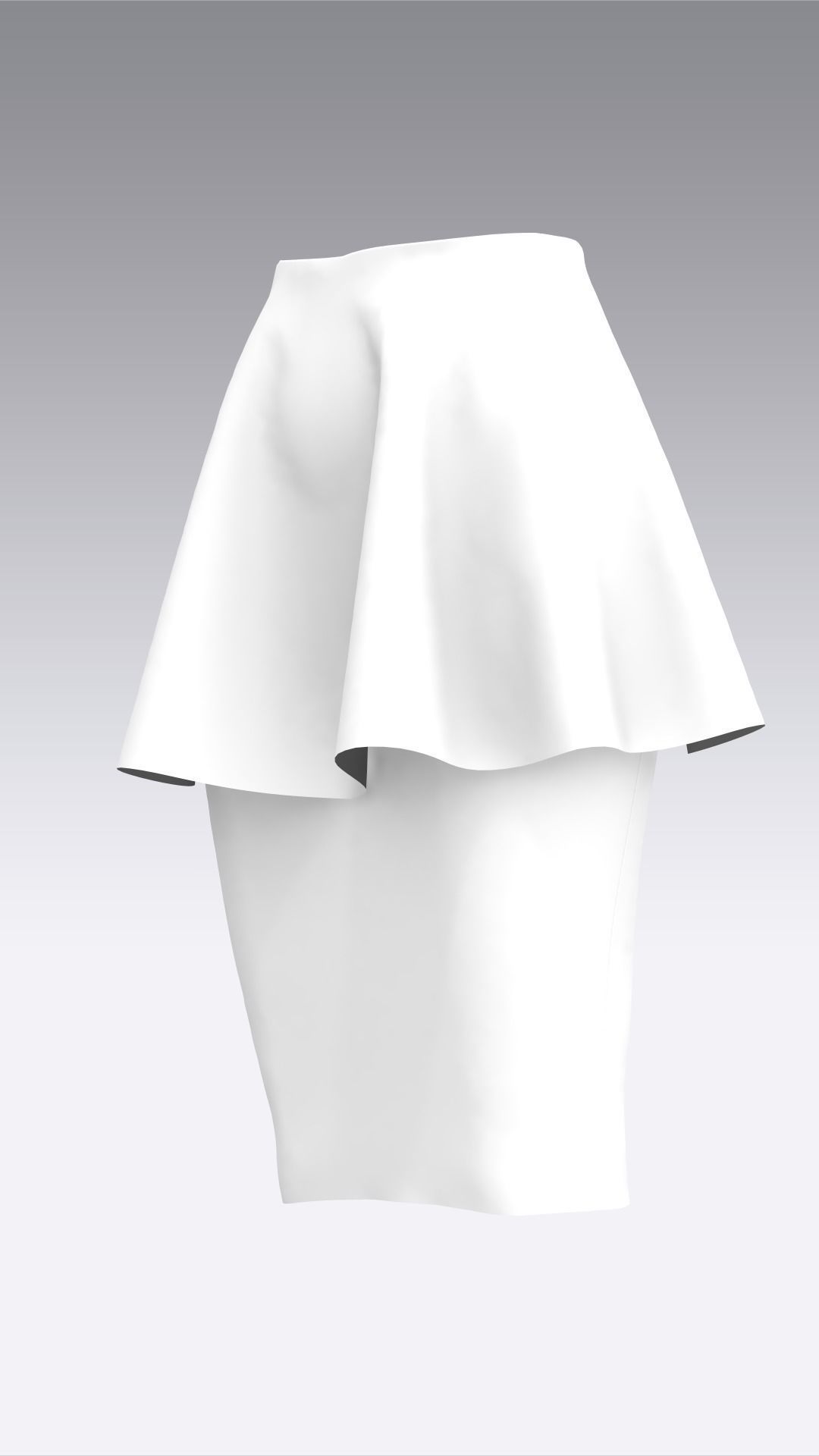 Skirt Outfits MD CLO 3D zprj project files 3D model_51