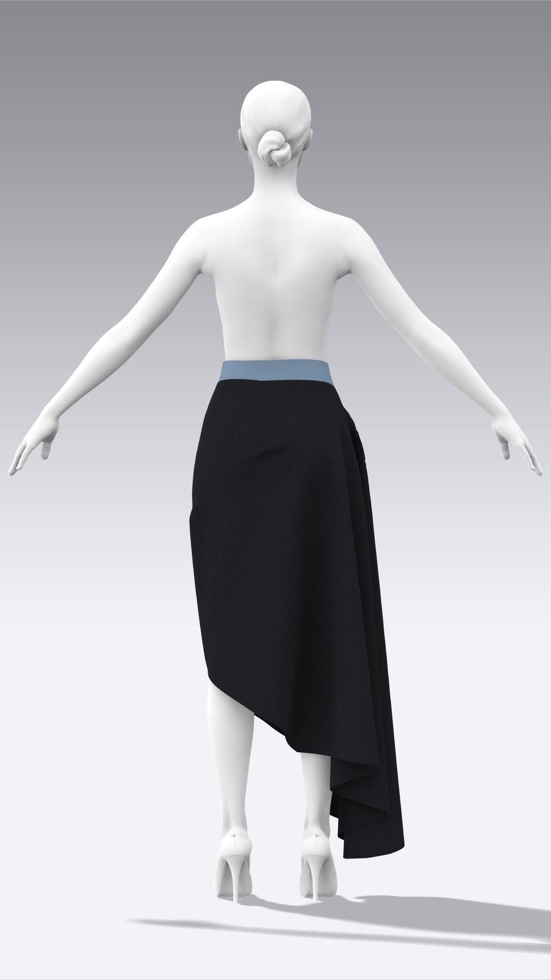Skirt Outfits MD CLO 3D zprj project files 3D model_91