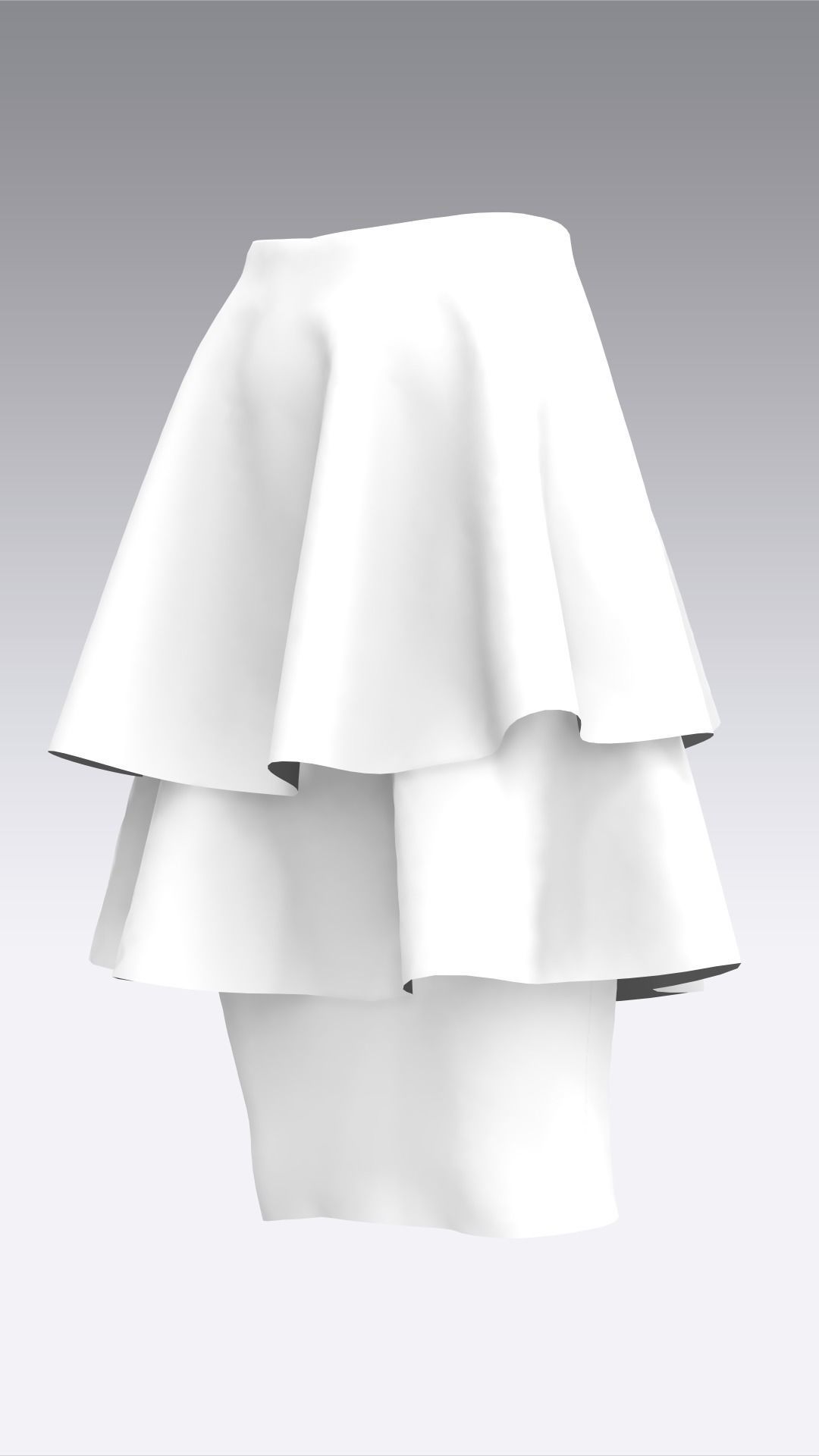 Skirt Outfits MD CLO 3D zprj project files 3D model_69