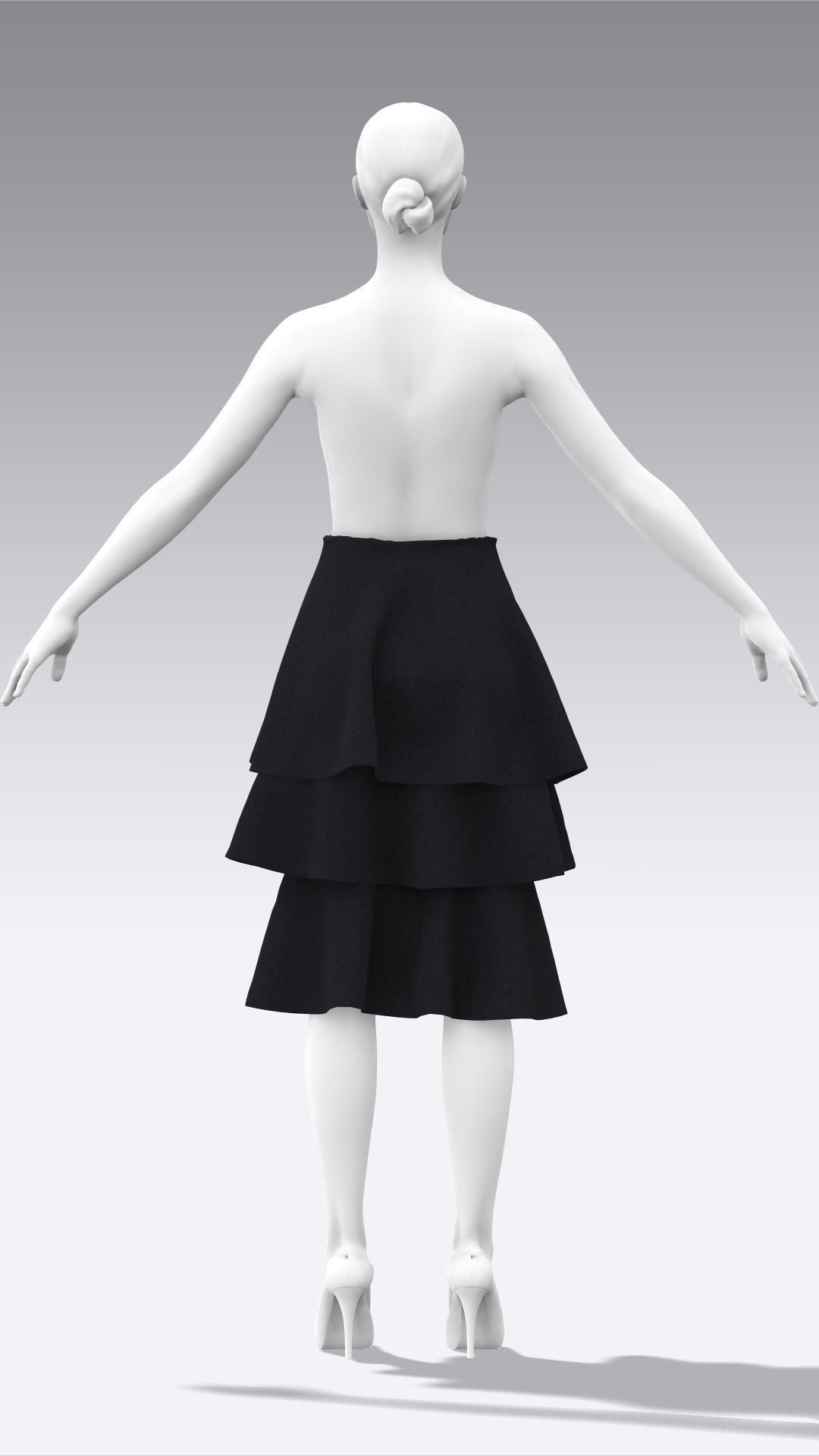 Skirt Outfits MD CLO 3D zprj project files 3D model_72
