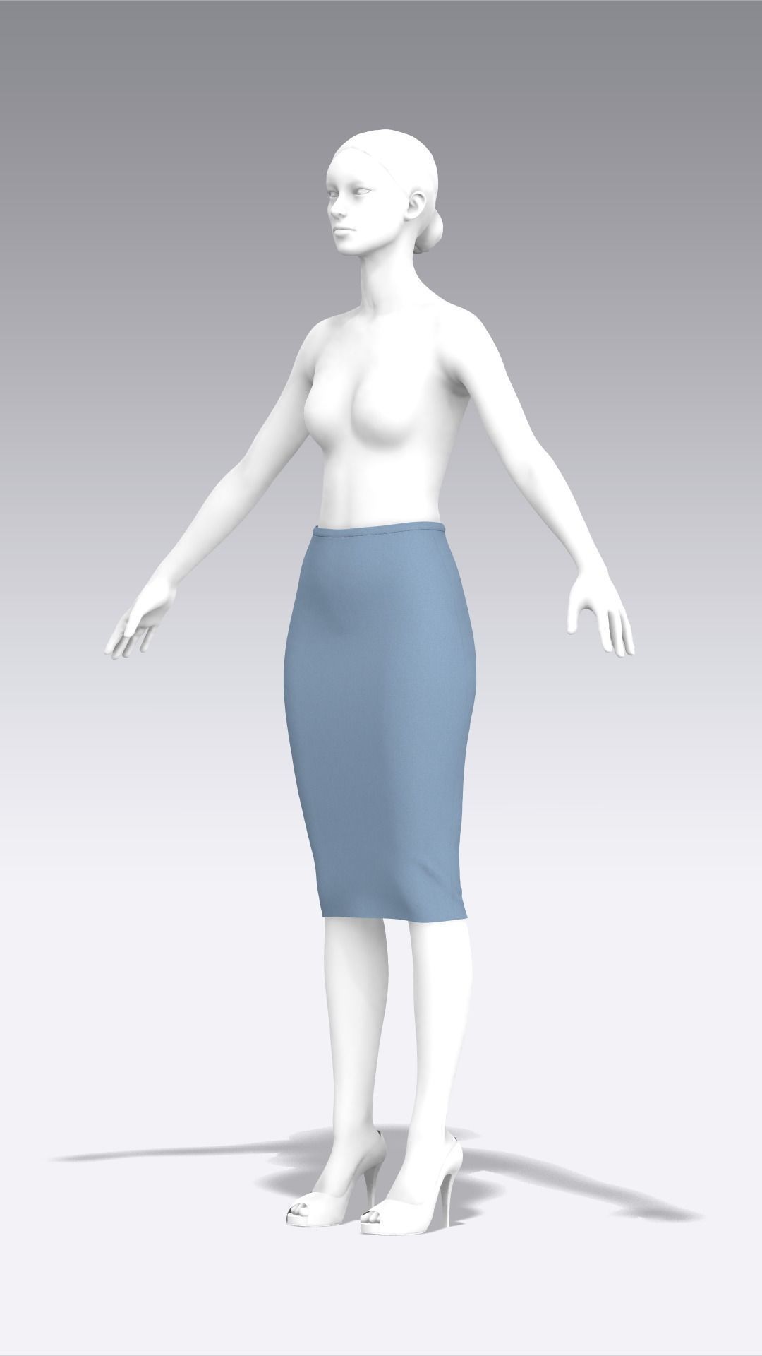 Skirt Outfits MD CLO 3D zprj project files 3D model_71