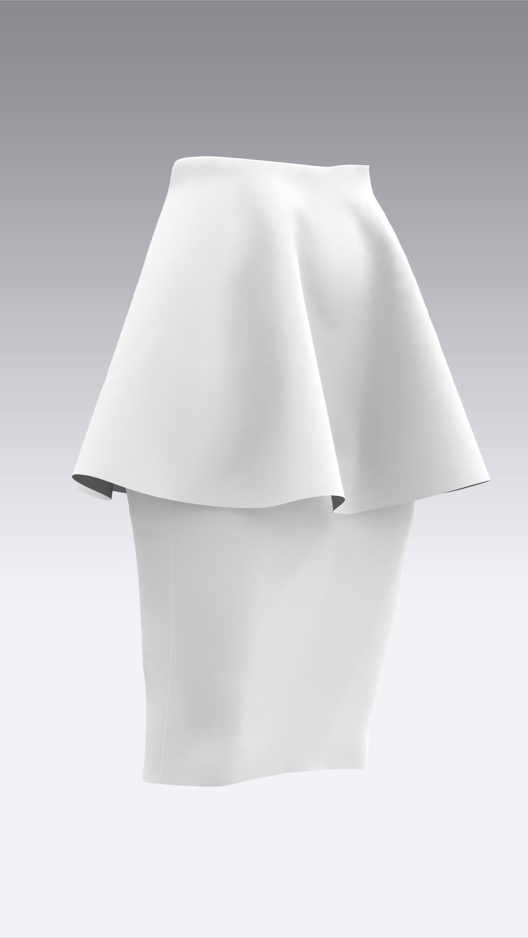 Skirt Outfits MD CLO 3D zprj project files 3D model_63