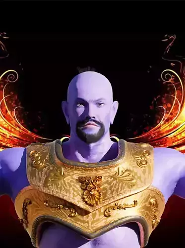 Jin 3d thanos statue