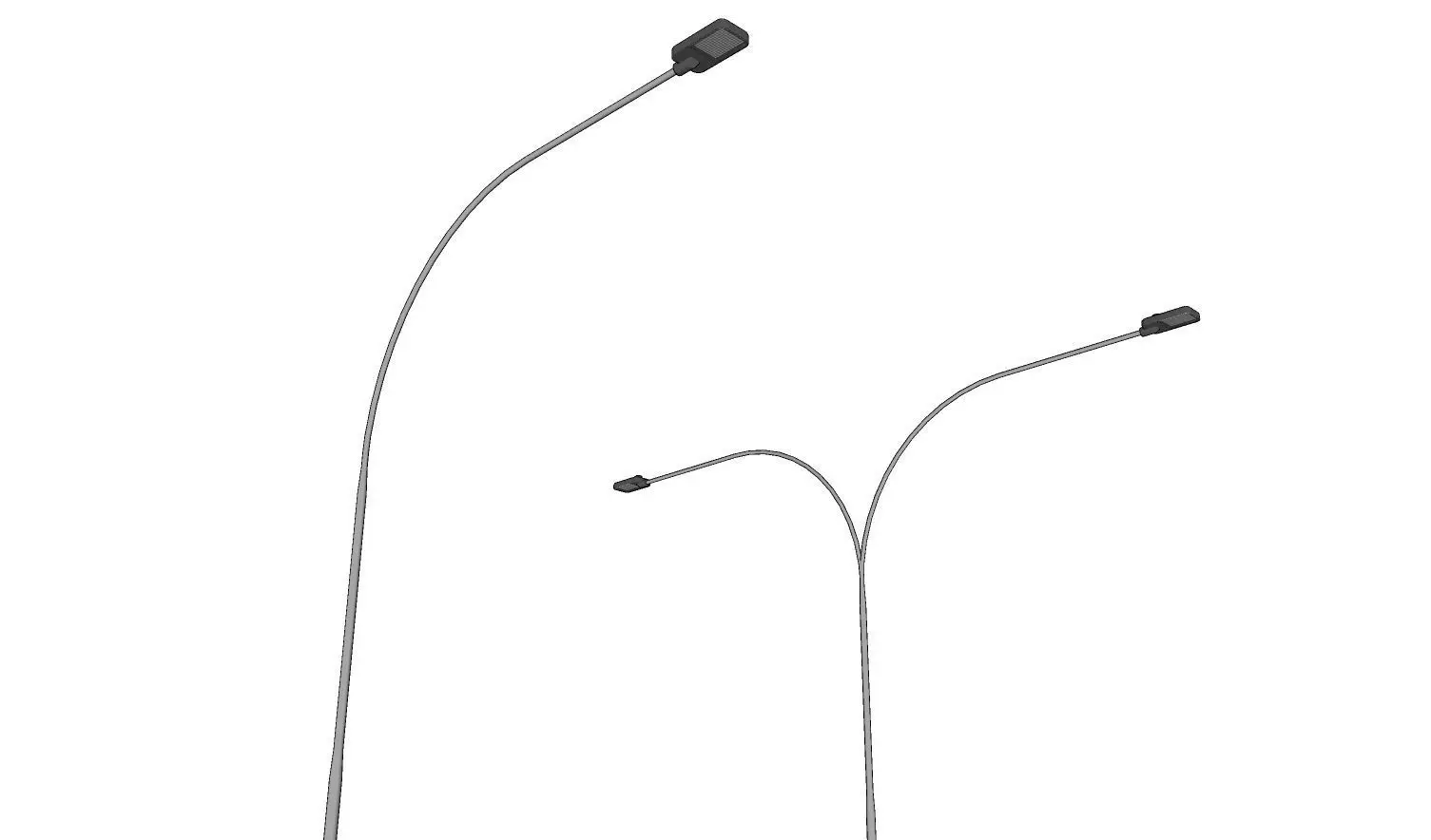 Lamp Post - Light Pole - Light Post - Street Light - Group 04 3D model