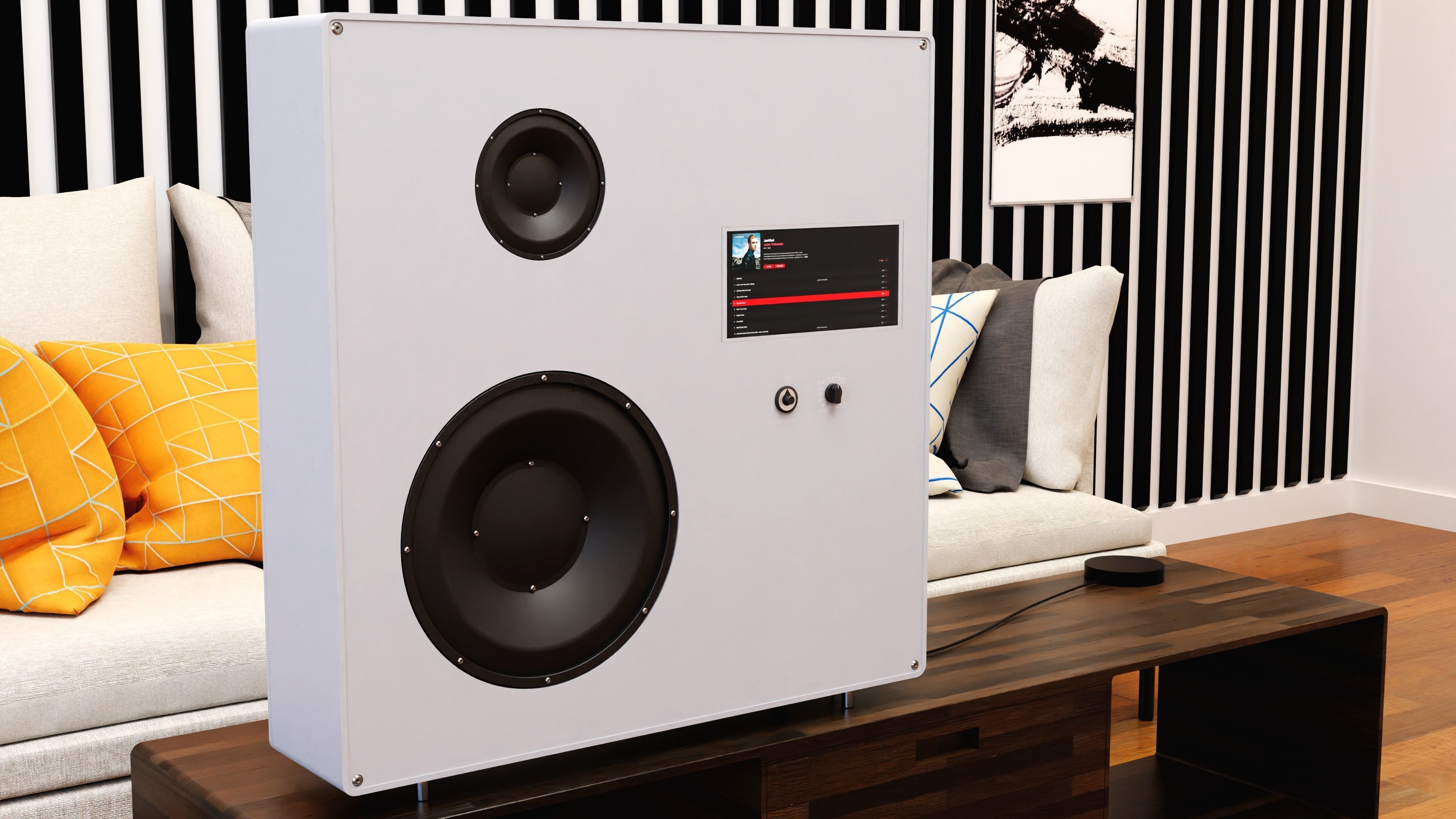 Audio System 3D model_1