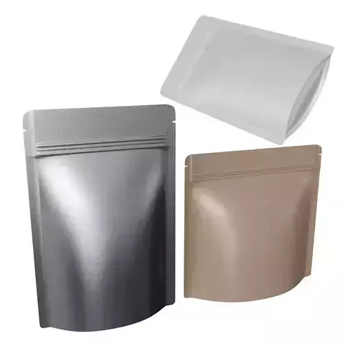 plastic pouch  stand up mylar ziplock bag packaging