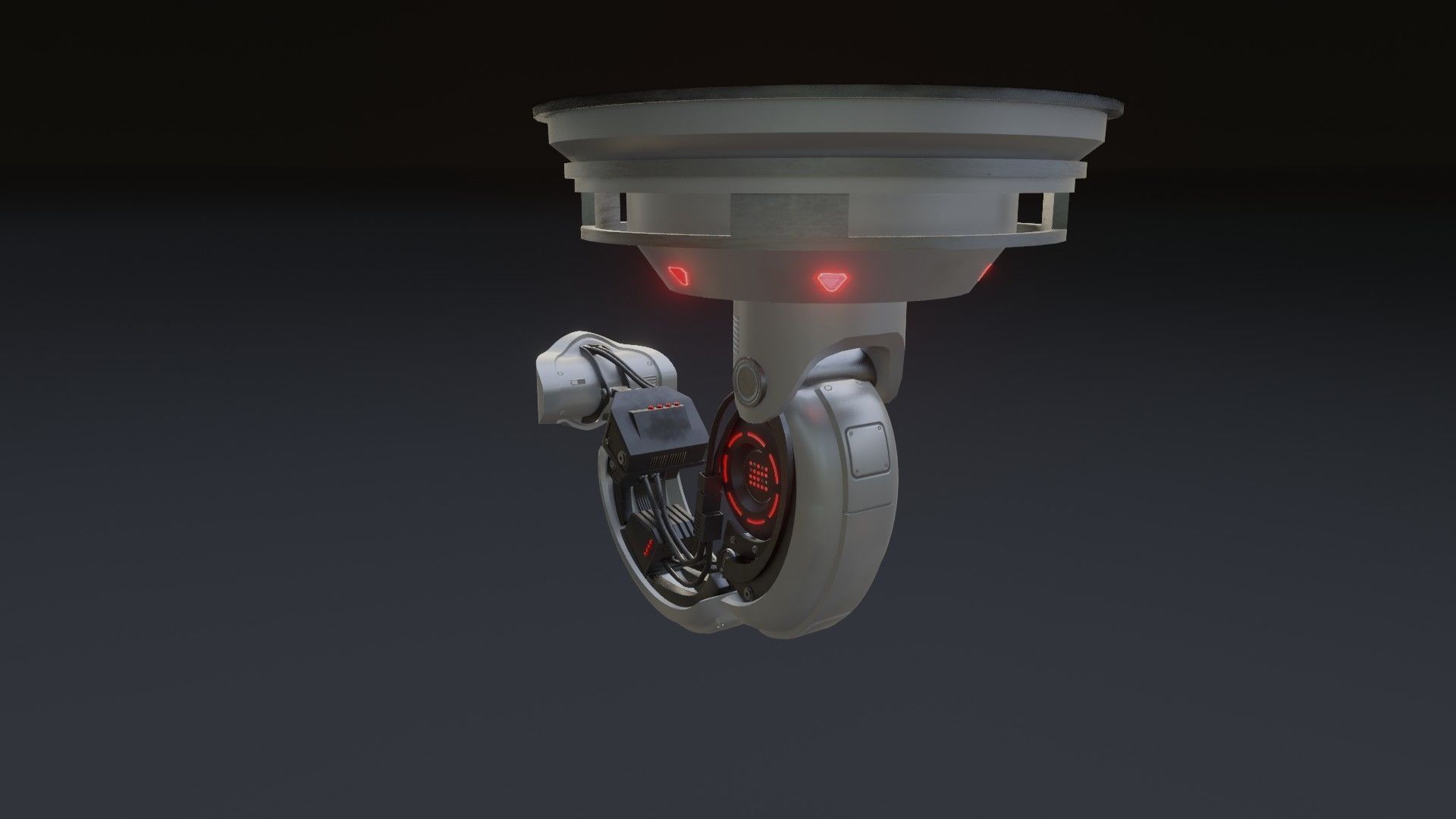 3D model Ai Robot Control Unit Rigged and Animated VR / AR / low-poly ...