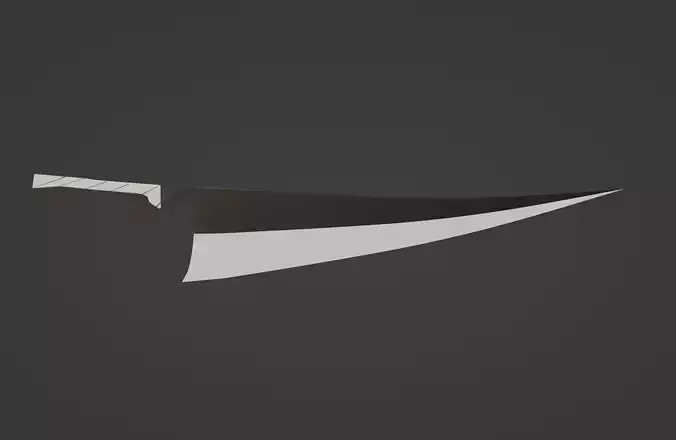Zangetsu Sword - Bleach 3D model