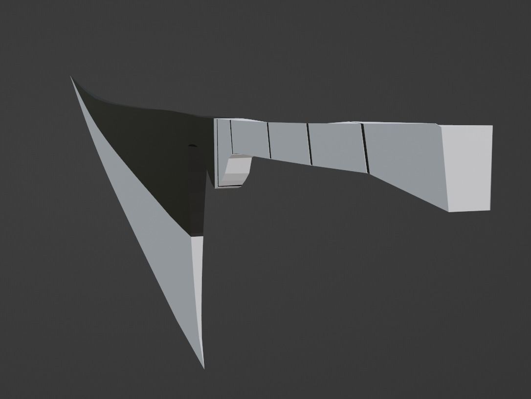 Zangetsu Sword - Bleach 3D model_4