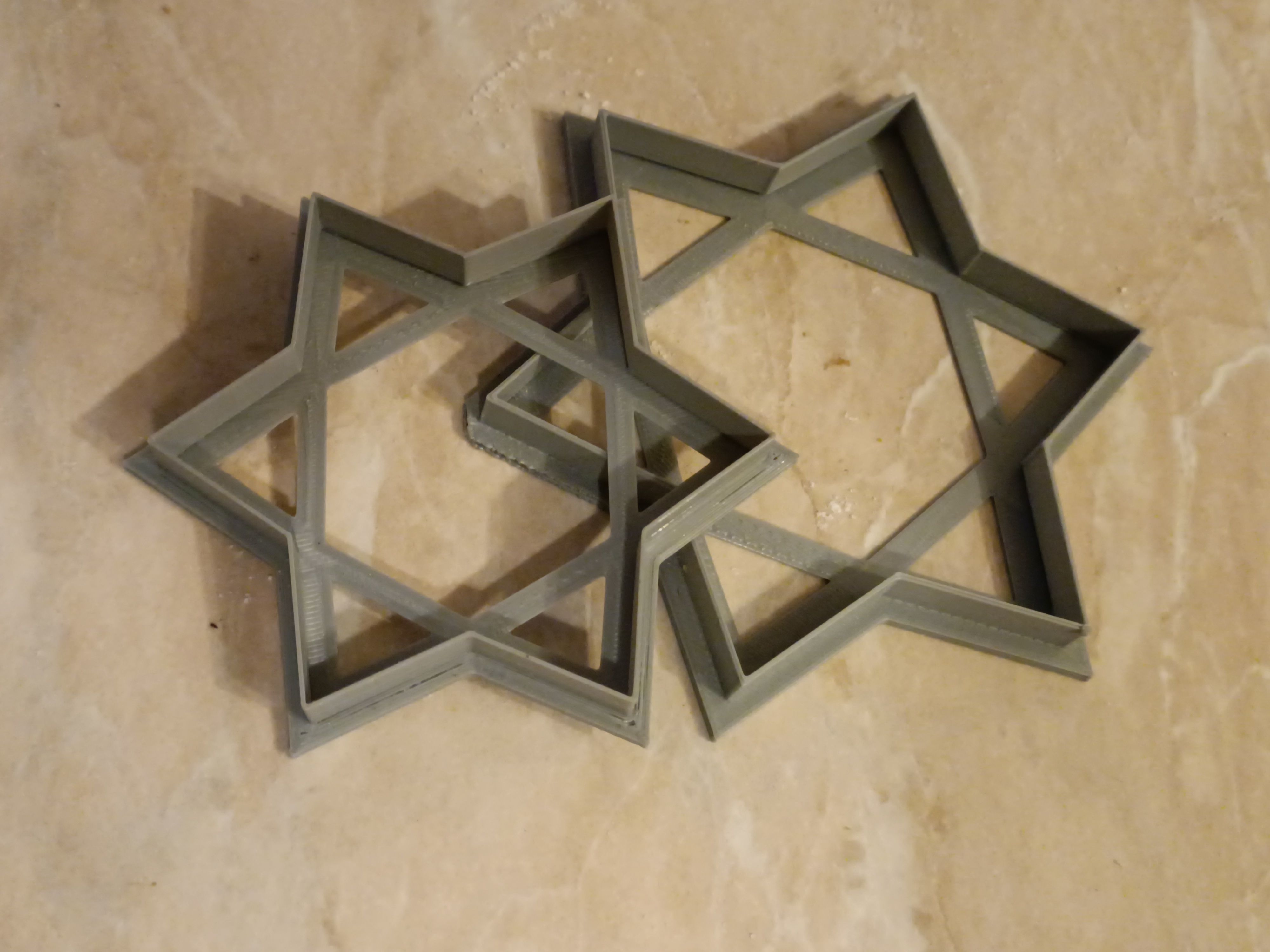 CHRISTMAS GINGERBREAD TREE - CUTTERS SET 3D print model_1