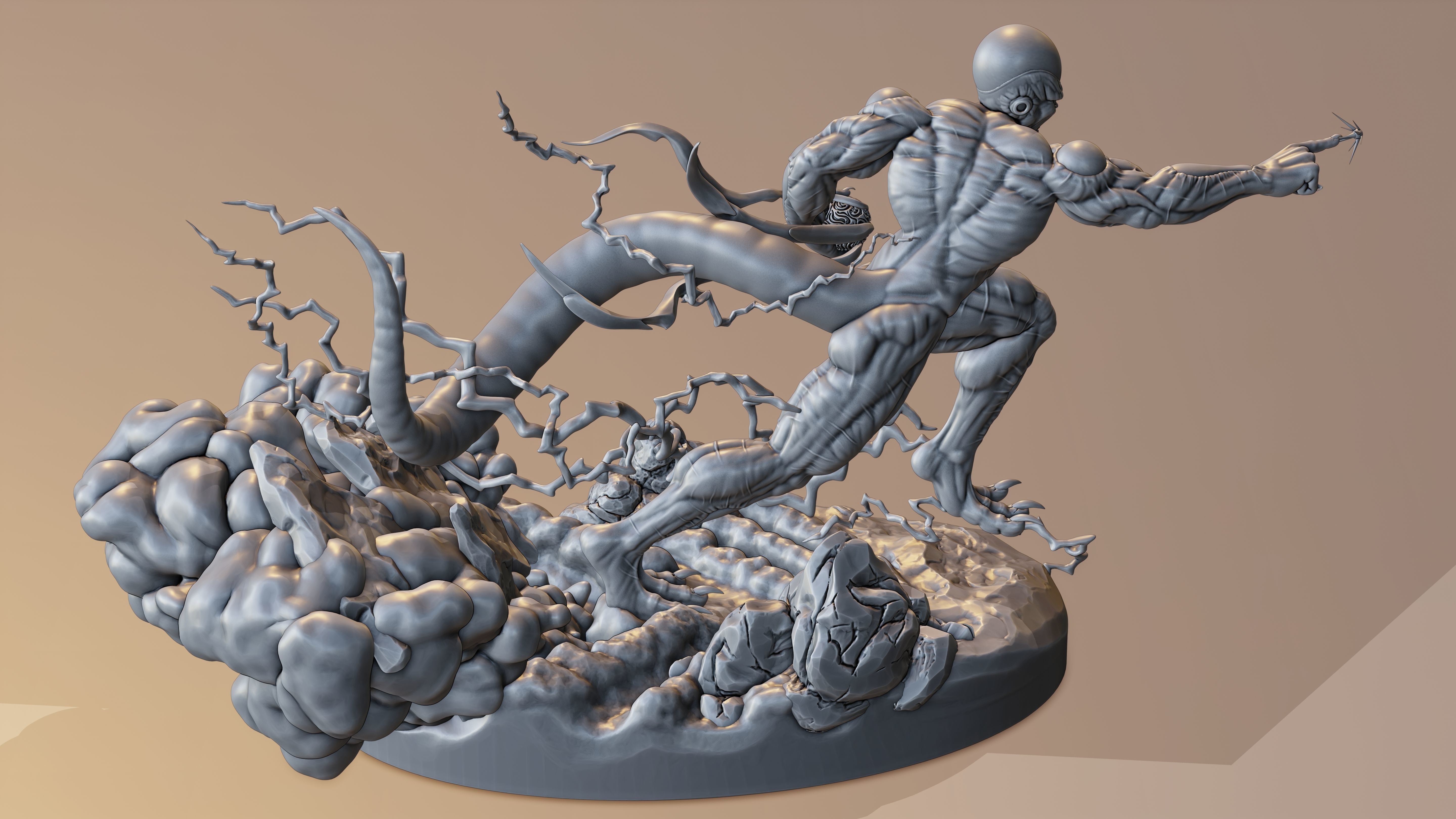 Dragon Ball Z Frieza figure 3D print model_11