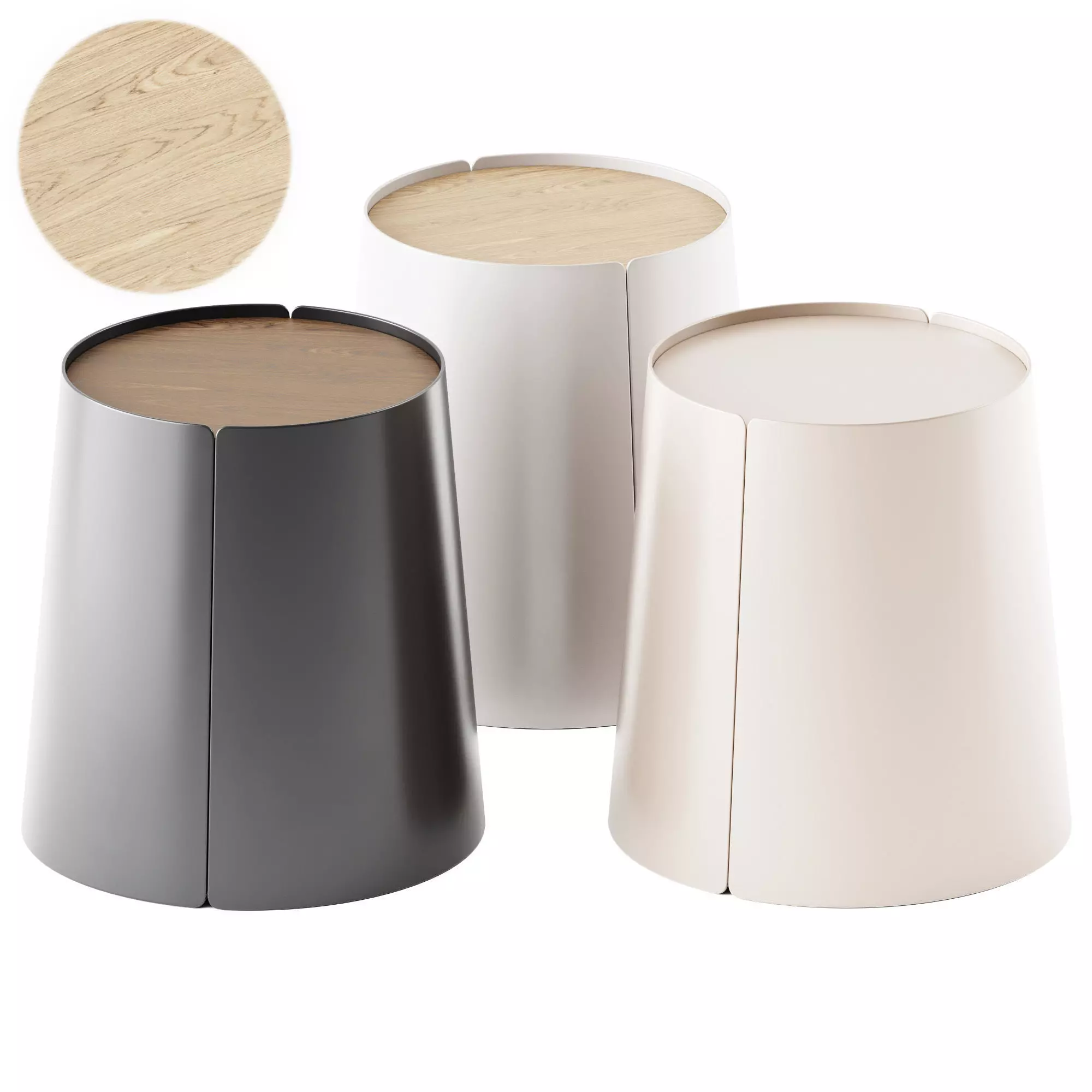 Bobino Side Table by MEMEDESIGN 3D model_0