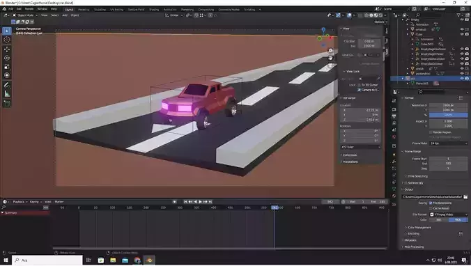 car model Free 3D model