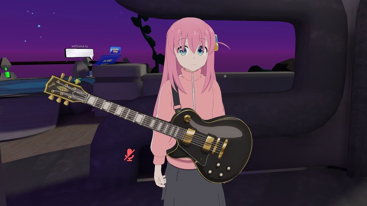 Bocchi the Rock VRChat Avatar 3D model_9